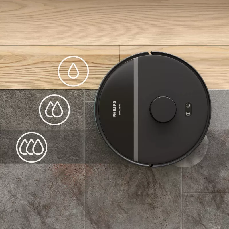 Philips 3000 Series HomeRun Aqua XU3000/01 vysávací robot s funkciou mopovania