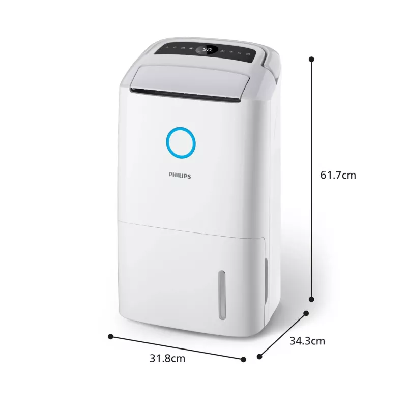 Philips 5000er Serie DE5305/11 odvlhčovač vzduchu 4 L 54 dB biela