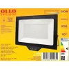 Vonkajší LED reflektor OLLO VS121C-200W-40K — 200 W, 20 000 lm, 4000 K