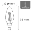 LED svetelný zdroj VISIONAL VS-B-6, príkon 6 W, svetelný tok 840 lm