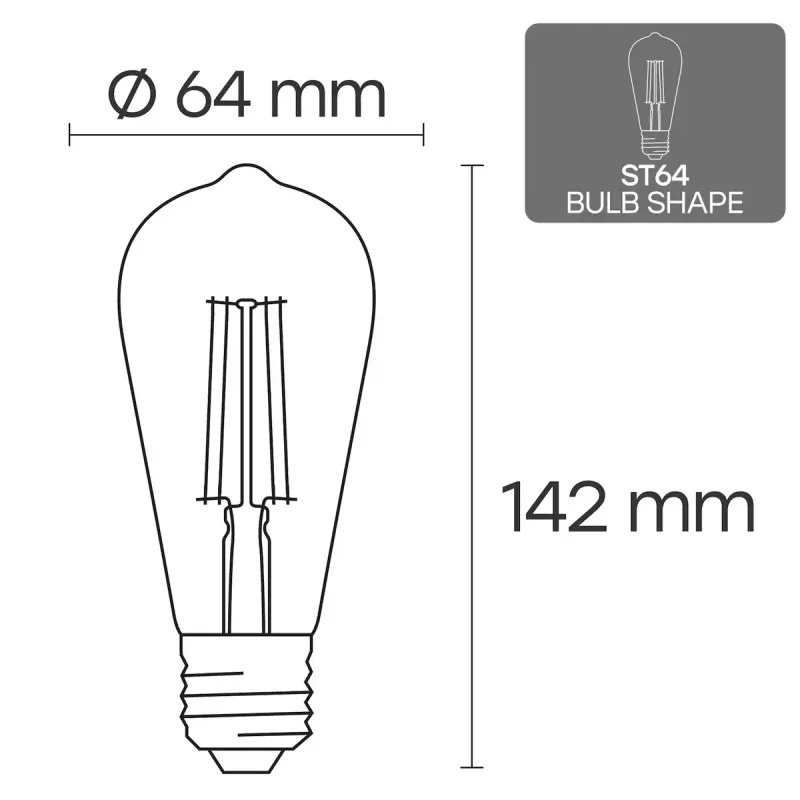 LED žiarovka VISIONAL VS-B-16 10W — 1100 lm, osvetlenie domácnosti