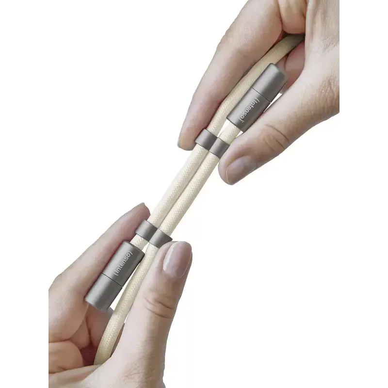 USB kábel Intenso Handykette 1,65 m USB-C béžový