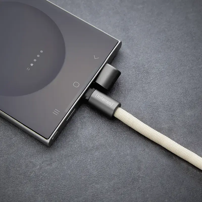 USB kábel Intenso Handykette 1,65 m USB-C béžový