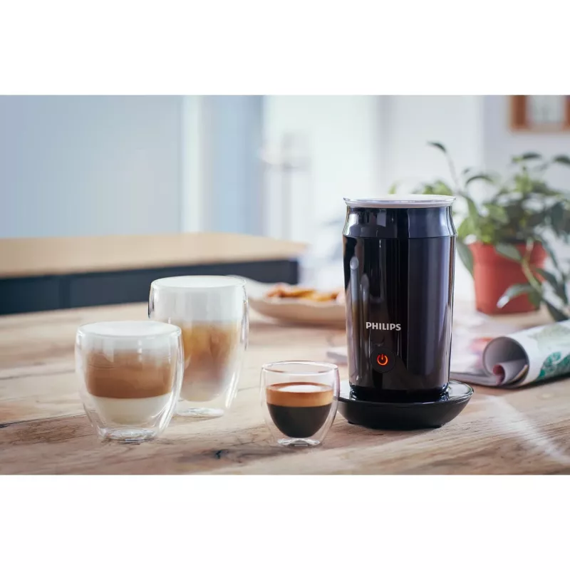 Automatický šľahač mlieka Philips CA6500/63 čierny 0,12 l 500 W