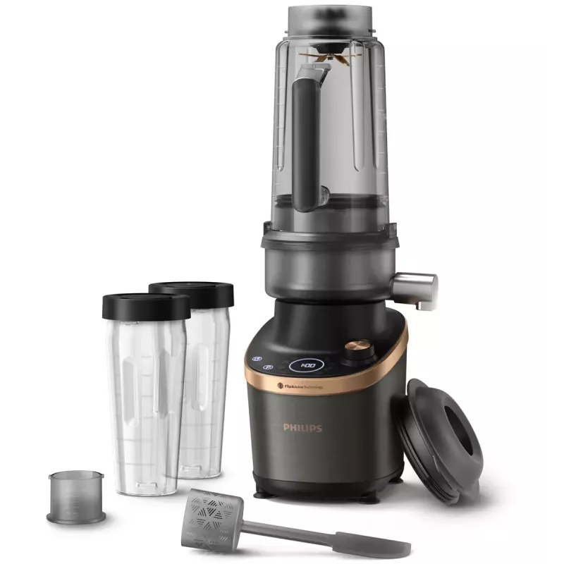 Kuchynský mixér Philips Flip&Juice™ HR3770/10 čierna medená