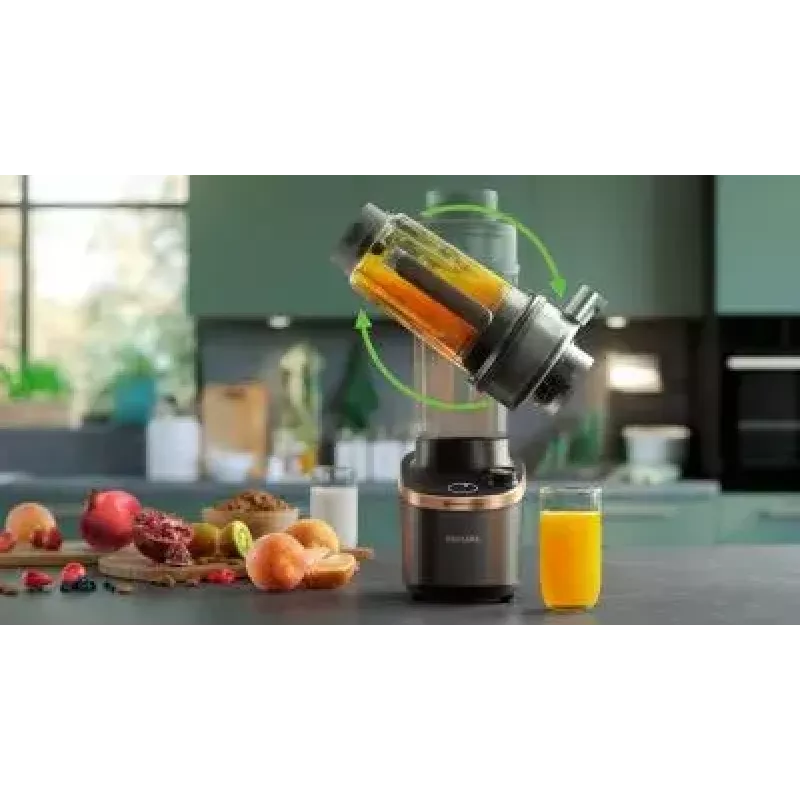 Kuchynský mixér Philips Flip&Juice™ HR3770/10 čierna medená