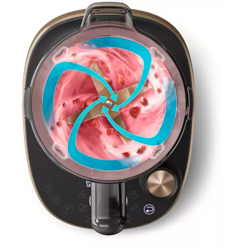 Kuchynský mixér Philips Flip&Juice™ HR3770/10 čierna medená