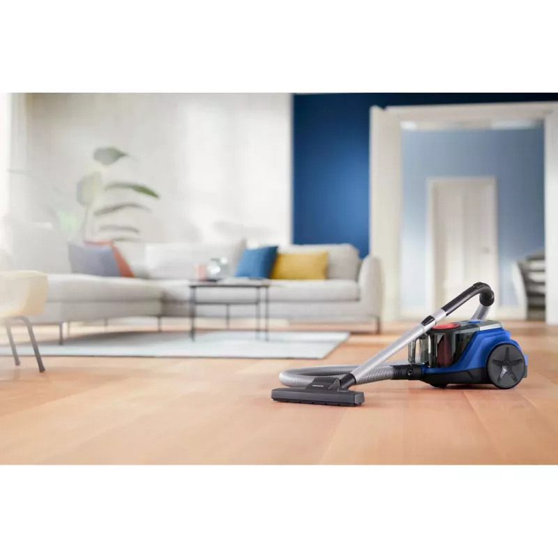 Podlahový vysávač Philips 2000 series XB2123/09 — 850 W, 1,3 l cyklón, na koberce a tvrdé podlahy