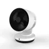 Domáci ventilátor s lopatkami Stylies Gemma čierny biely 2000W stolový