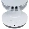 Domáci ventilátor s lopatkami Stylies Gemma čierny biely 2000W stolový