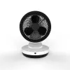 Domáci ventilátor s lopatkami Stylies Gemma čierny biely 2000W stolový