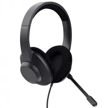Trust Ayda Max headset káblový Head-band hovory/hudba USB Type-C / USB Type-A čierny