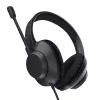 Trust Ayda Max headset káblový Head-band hovory/hudba USB Type-C / USB Type-A čierny