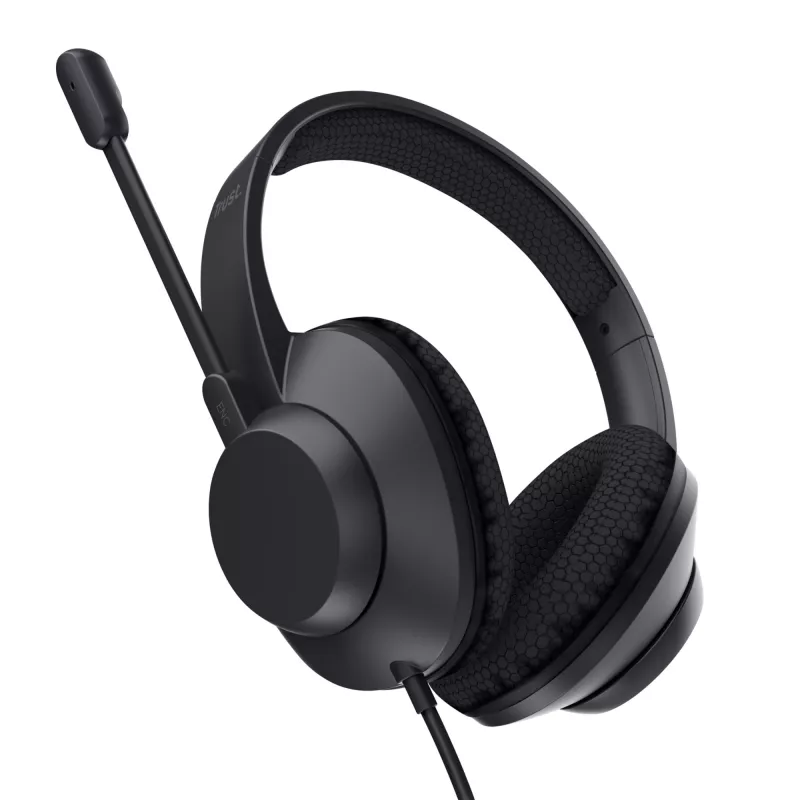 Trust Ayda Max headset káblový Head-band hovory/hudba USB Type-C / USB Type-A čierny