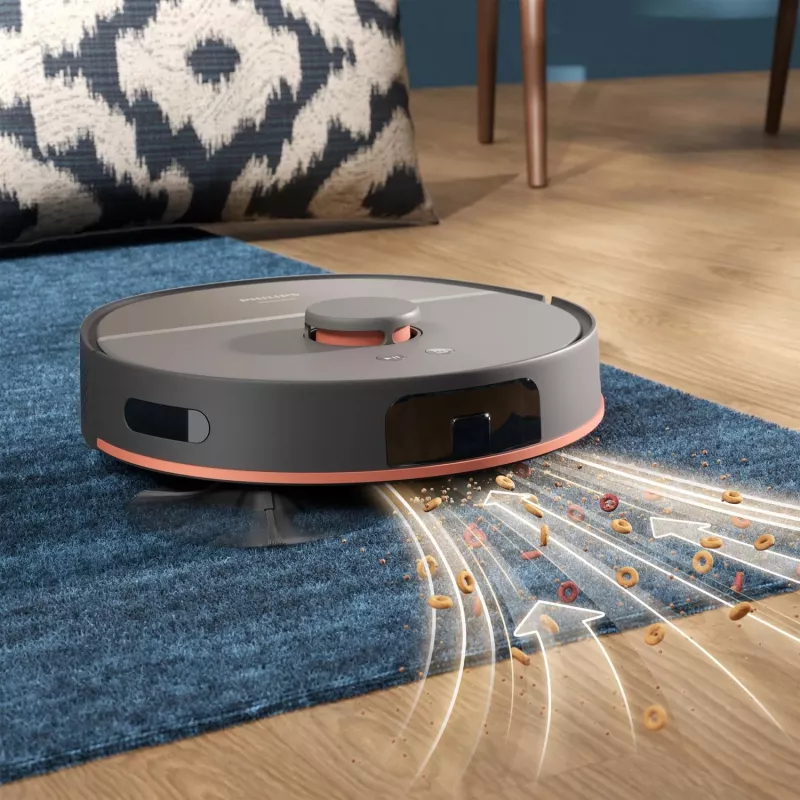 Robotický vysávač Philips XU5000/10 — 0,26 l vrecko na prach, Li‑Ion 4800 mAh, 200 min výdrž