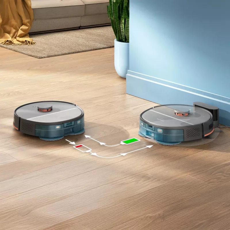 Robotický vysávač Philips XU5000/10 — 0,26 l vrecko na prach, Li‑Ion 4800 mAh, 200 min výdrž