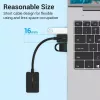 Vention 2-portová externá USB zvuková karta 0,15 m čierna 2.1 kanály 16 bit