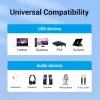 Vention USB 2.0 externý stereo zvukový adaptér s reguláciou hlasitosti 0,15 M čierna ABS
