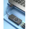 Vention USB 2.0 externý stereo zvukový adaptér s reguláciou hlasitosti 0,15 M čierna ABS