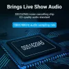 Vention USB 2.0 externý stereo zvukový adaptér s reguláciou hlasitosti 0,15 M čierna ABS