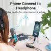 Vention USB 2.0 externý stereo zvukový adaptér s reguláciou hlasitosti 0,15 M čierna ABS