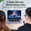 Vention USB 2.0 externý stereo zvukový adaptér s reguláciou hlasitosti 0,15 M čierna ABS