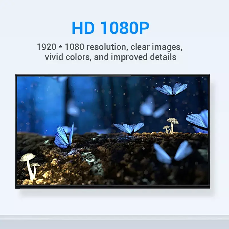 Vention HDMI konektor samica na DVI konektor samec adaptér čierny 1920x1080 60Hz