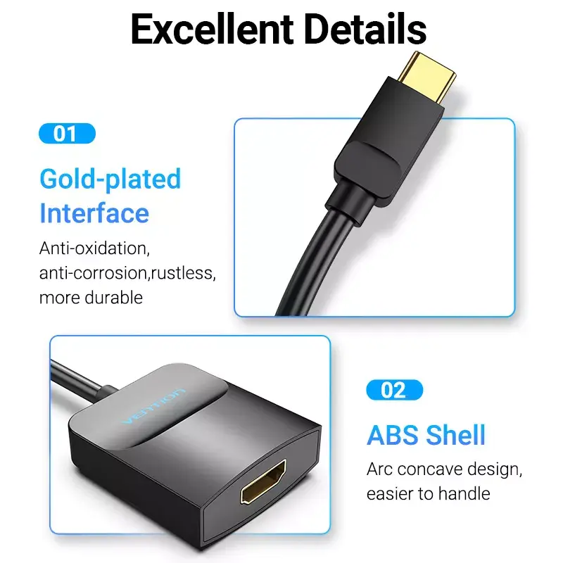 Vention TDCBB adaptér HDMI na USB-C