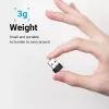 USB adaptér Vention CDWB0 USB 2.0 konektor samec na USB-C konektor samica čierny PVC