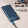 USB adaptér Vention CDWB0 USB 2.0 konektor samec na USB-C konektor samica čierny PVC