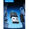USB Bluetooth sieťový adaptér Vention NAHB0 — bezdrôtový USB host, Bluetooth rozhranie, čierny