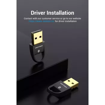 USB Bluetooth 5.0 adaptér Vention CDSB0 čierny