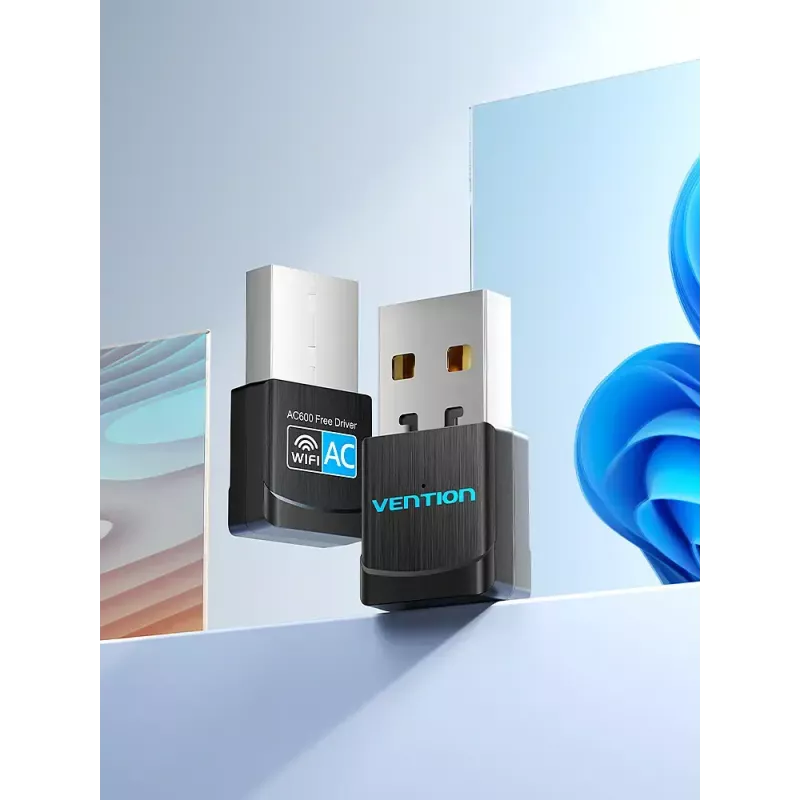 Vention KDSB0 USB Wi-Fi adaptér, dvojpásmový 2,4G/5G