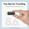 Vention CLGB0 čítačka kariet 2 v 1, USB 3.0 A, SD + TF, dvojité písmeno jednotky, čierna