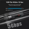 Vention CLGB0 čítačka kariet 2 v 1, USB 3.0 A, SD + TF, dvojité písmeno jednotky, čierna