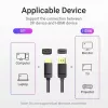Vention kábel DP na HDMI 1,5 m čierny DisplayPort HDMI 1,5 m