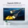 Vention prenosný HDMI kábel 1M čierny 2.0 18 Gbit/s