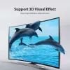 Vention prenosný HDMI kábel 1M čierny 2.0 18 Gbit/s