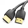 Vention prenosný HDMI kábel 1M čierny 2.0 18 Gbit/s