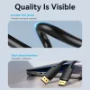 DisplayPort kábel, konektor samec-konektor samec, Vention, 1,5 m, 4K HD, čierny, priemer 6 mm