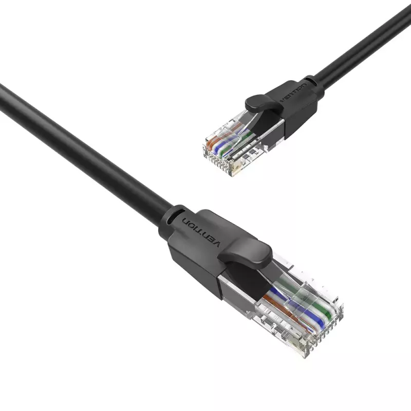 Vention Cat.6 UTP patch kábel 0,5 m čierny RJ-45 1000 Mbit/s