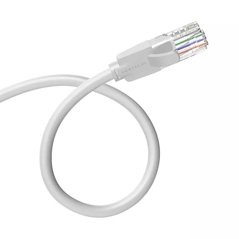 Sieťový kábel Vention Cat.6 UTP patch kábel RJ-45 0,5m sivý