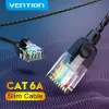 Vention IBIBJ Cat.6A UTP prepojovací kábel, 5 m, čierny