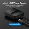 Konvertor VGA na HDMI Vention 0,15 m čierny VGA HDMI Micro-USB audio