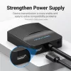 Konvertor VGA na HDMI Vention 0,15 m čierny VGA HDMI Micro-USB audio