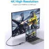 Dokovacia stanica Vention USB-C na HDMI USB 3.0x3 SD TF PD 100W sivá
