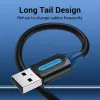 Vention COJBH kábel USB 2.0, USB-A samec – USB-A samec, 2 m, 2 A, čierny