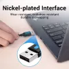 Vention COJBH kábel USB 2.0, USB-A samec – USB-A samec, 2 m, 2 A, čierny