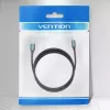 Kábel USB 2.0 A samec na B samec 3 m — Vention — čierny PVC, 480 Mbit/s, 2 A