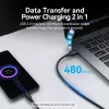 Vention kábel USB 2.0 A samec na C samec 3A 0,25 m čierny